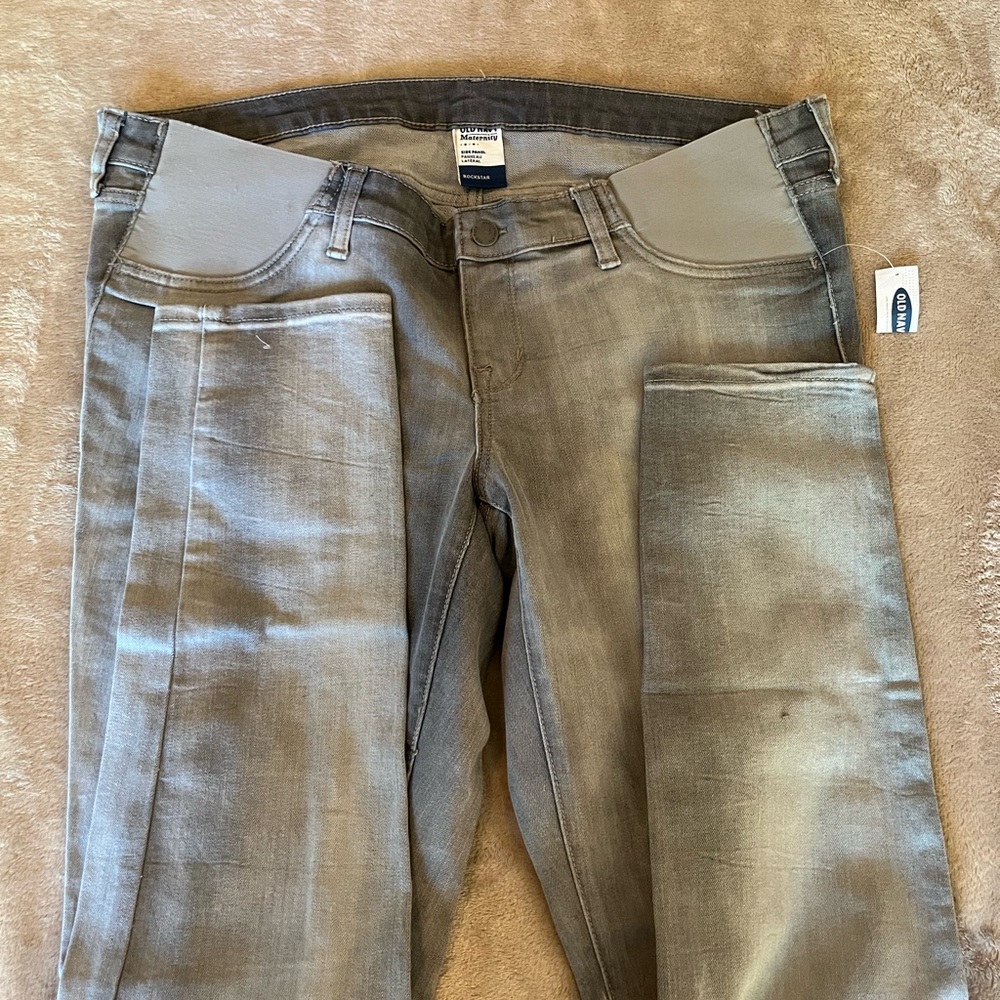 Old Navy Gray Boot Cut Pants